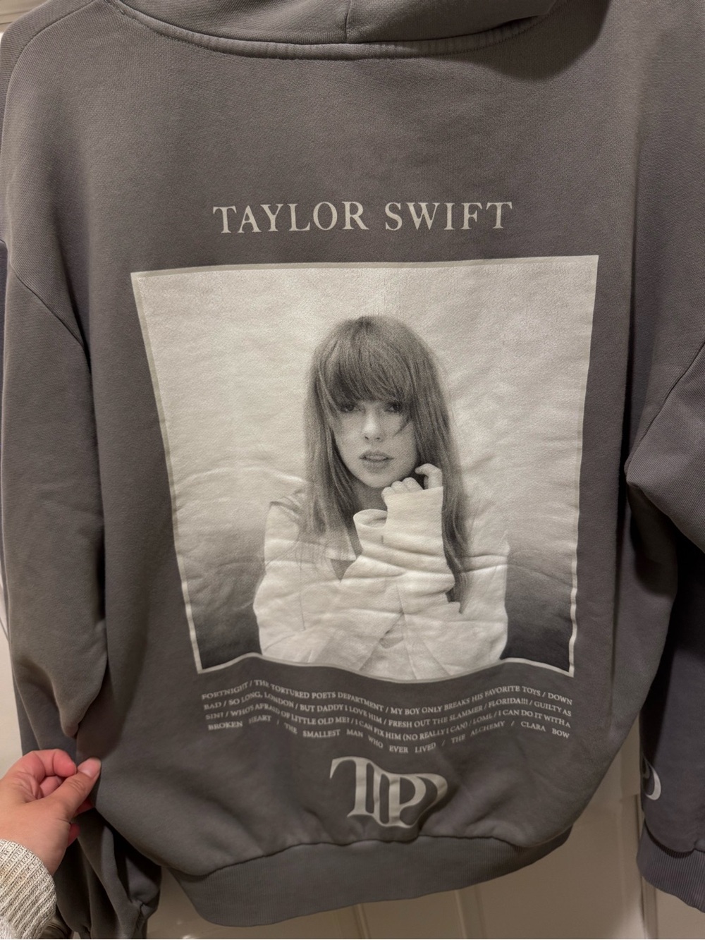 Taylor Swift Tortured Poet’s Department Hoodie - Picture 5 of 7